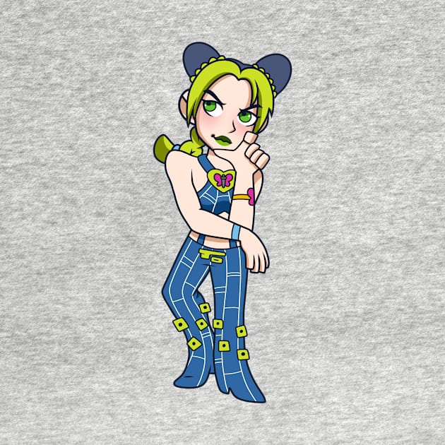 Mini Jolyne Kujo by emmydragonartz 